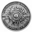 2025 Republic of Cameroon 2 oz Silver Triceratops (w/ Box & COA)