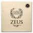 2025 Republic of Cameroon 3 oz Silver Greek Mythology; Zeus