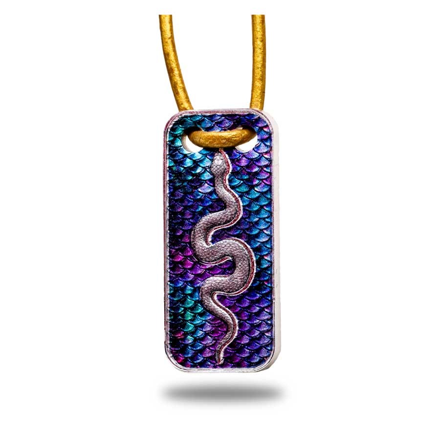 2025 Republic of Cameroon Silver Coin Year of the Snake Pendant