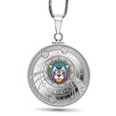 2025 Republic of Cameroon Silver Coin Zodiac: Leo Pendant