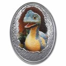 2025 Republic of Cameroon Silver Dinosauria: Brachiosaurus