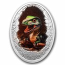 2025 Republic of Cameroon Silver Dinosauria: Tyrannosaurus Rex