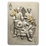 2025 Republic of Chad 2 oz Silver Genovese Crime Family Coin Card