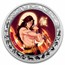 2025 Republic of Ghana 1 oz Silver Anime Zodiac: Leo
