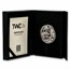 2025 Republic of Ghana 1 oz Silver Antique Memento Mori: Gangster