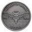2025 Republic of Ghana 1 oz Silver Antique Memento Mori: Miner