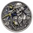 2025 Republic of Ghana 1 oz Silver Antique Memento Mori: Miner