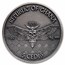 2025 Republic of Ghana 1 oz Silver Antique Memento Mori: Pirate