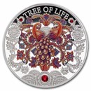 2025 Republic of Ghana 1 oz Silver Autumn Tree of Life -Box & COA