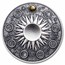 2025 Republic of Ghana 2 oz Silver Solar System: Jupiter