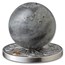 2025 Republic of Ghana 2 oz Silver Solar System: Moon Box & COA