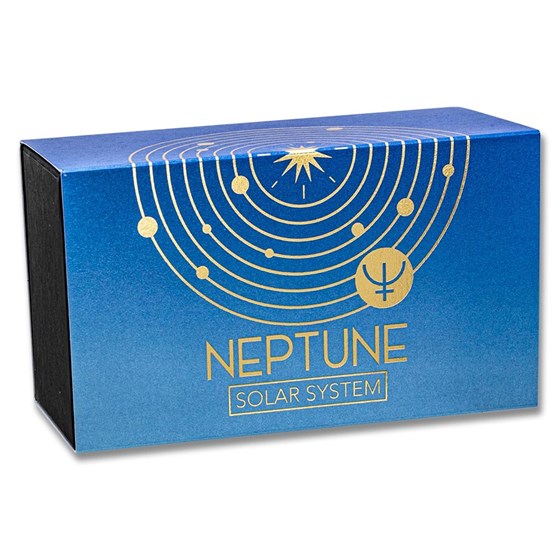 Silver Solar System 2025 Republic of Ghana 2 oz Silver Solar System: Neptune