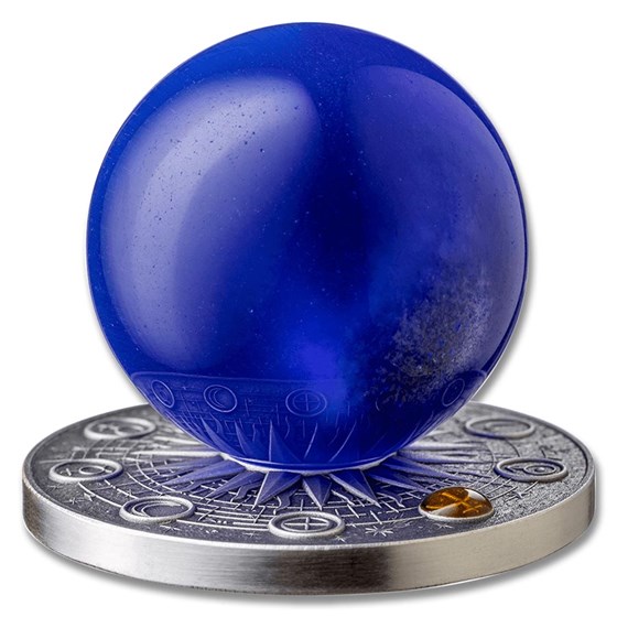 2025 Republic of Ghana 2 oz Silver Solar System: Neptune 2025 Republic of Ghana 2 oz Silver Solar System: Neptune