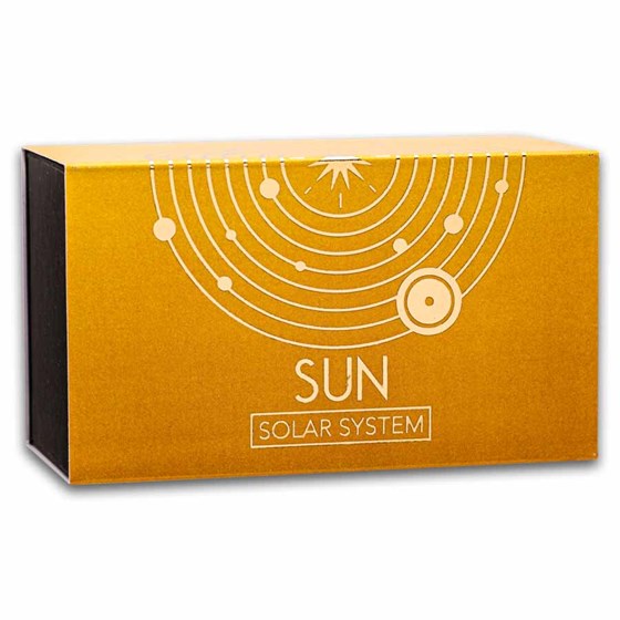 Silver Solar System 2025 Republic of Ghana 2 oz Silver Solar System: Sun Box & COA