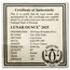 2025 Rwanda 1 oz Gold Lunar Year of the Snake BU