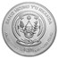 2025 Rwanda 1 oz Silver Lunar Year of the Snake BU