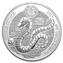 2025 Rwanda 1 oz Silver Lunar Year of the Snake Proof