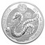 2025 Rwanda 1 oz Silver Lunar Year of the Snake Proof