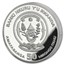 2025 Rwanda 1 oz Silver Proof African Ounce Martial Eagle