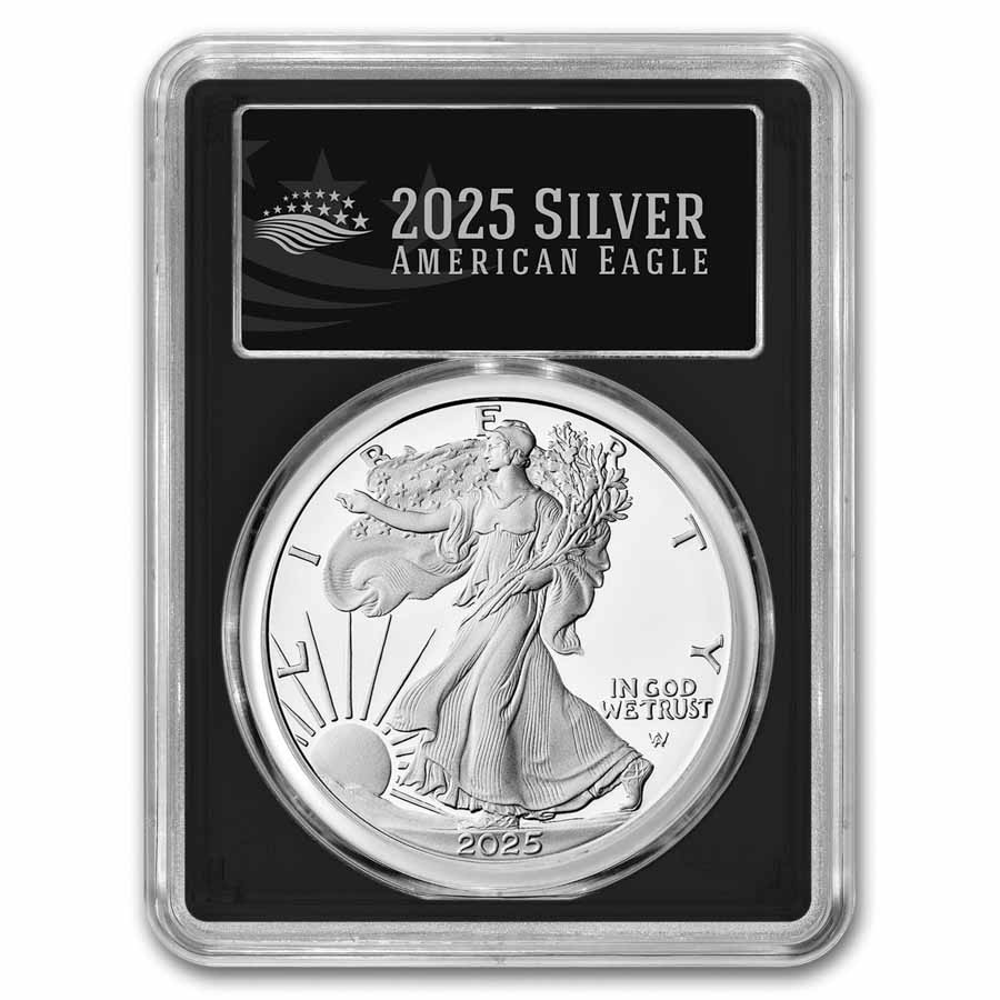 2025 イギリス The Two es 銀貨 PCGS  70 2025-S 1 oz Proof Silver American Eagle PR-70 PCGS (FDI, Black) | eBay