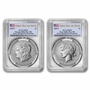 2025-S Morgan & Peace Reverse Proof Set PR-70 PCGS (FDI)