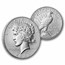 2025-S Morgan & Peace Silver Dollar Reverse Proof Set (Box & COA)