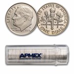 2025-S Roosevelt Dime 50-Coin Roll Gem Proof