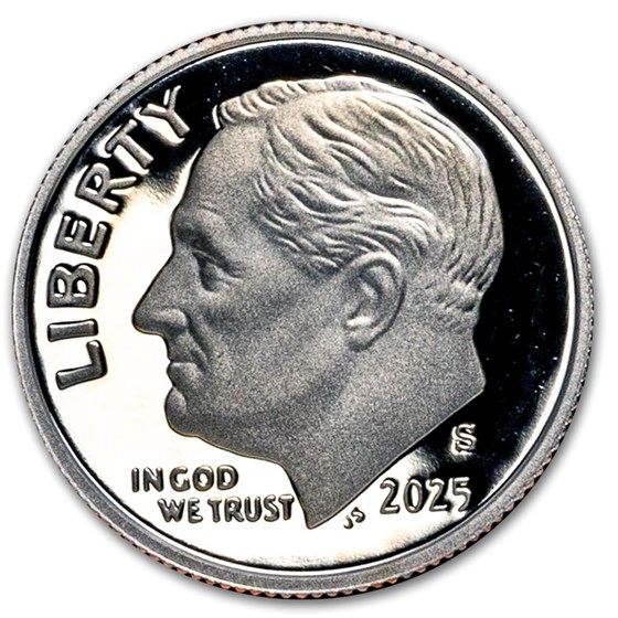 2025-S Roosevelt Dime Gem Proof 2025-S Roosevelt Dime Gem Proof