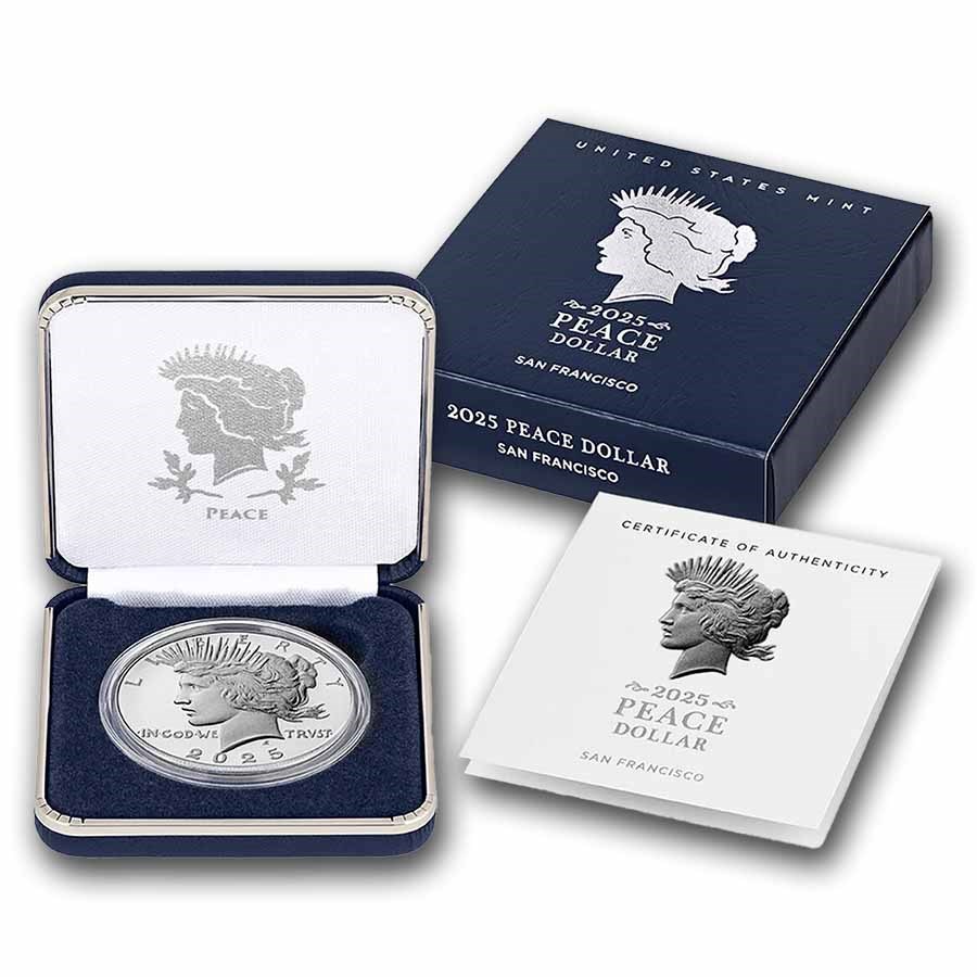 2025-S Silver Peace Dollar Proof (Box & COA)