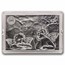 2025 Samoa 1 /2 oz Silver Advanced Art Smart Dimension: Raphael
