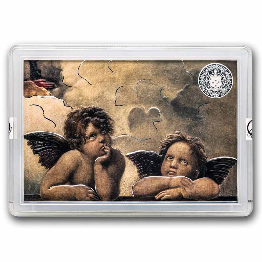 2025 Samoa 1 /2 oz Silver Advanced Art Smart Dimension: Raphael