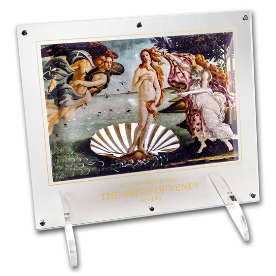 2025 Samoa 1 kilo Silver Giants of Art: The Birth of Venus 2025 Samoa 1 kilo Silver Giants of Art: The Birth of Venus