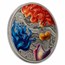 2025 Samoa 1 oz Silver 2 Tala Mermaid & Pearl (Colorized)