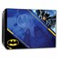 2025 Samoa 1 oz Silver Batman Batarang Colorized Shaped Coin BU