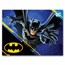 2025 Samoa 1 oz Silver Batman Batarang Colorized Shaped Coin BU