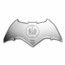 2025 Samoa 1 oz Silver Batman Batarang Colorized Shaped Coin BU