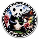 2025 Samoa 1 oz Silver Panda Fan: Hua Hua (w/ Box & COA)