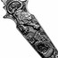 2025 Samoa 2 oz Silver Dragon Tiger Switchblade Coin