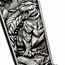 2025 Samoa 2 oz Silver Dragon Tiger Switchblade Coin