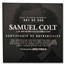 2025 Samoa 2 oz Silver Samuel Colt Antiqued High-Relief Coin