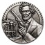 2025 Samoa 2 oz Silver Samuel Colt Antiqued High-Relief Coin