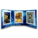 2025 Samoa 3-Coin Silver Vincent Van Gogh Collection (Box & COA)