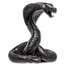 2025 Samoa 3 oz Silver 3D Snake Shaped Coin (Box & COA)