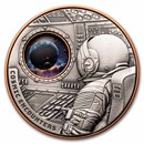 2025 Samoa Silver and Copper Cosmic Encounters Rotating Coin
