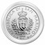 2025 San Marino 1 oz Silver Peregrine Falcon BU