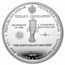 2025 Serbia 1 oz Ag Proof 100 Dinar Tesla: The Earthquake Machine