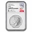 2025 Silver Peace Dollar MS-70 NGC (AR, Gaudioso)