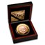 2025 Solomon Isl. 5 oz Gold Mother of Pearl Mount Rushmore