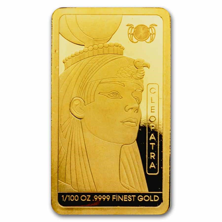 2025 Solomon Islands 1/100 oz Gold Ancient Egypt: Cleopatra