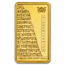 2025 Solomon Islands 1/100 oz Gold Ancient Egypt: Hieroglyphics